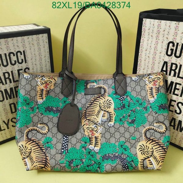 Gucci AAA+ Replica Leather Designer Tian Tote Bag BA04283744628