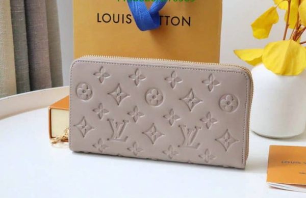 Louis Vuitton 1:1 Mirror Lagon Zippy Long Ladies Wallet ZT65895481972