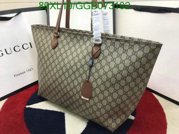 Gucci AAA+ Replica Ophidia Zip Tote GG Leather Bag GGB0731925482