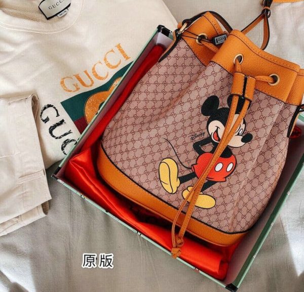 GUCCI Disney AAA+ Replica Bucket Shoulder Bag GGB0323054829