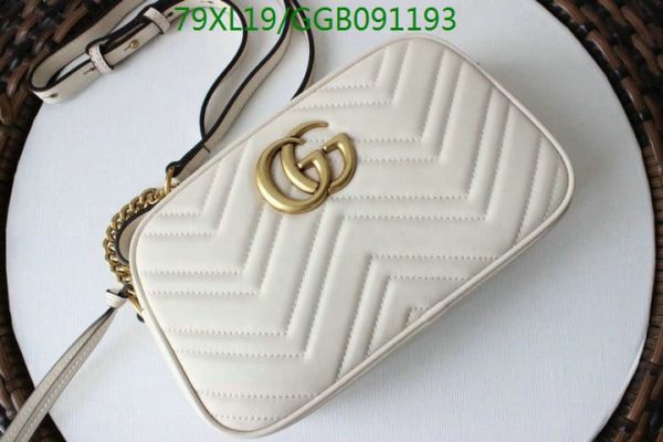 Gucci GG AAA+ Replica Marmont Matelasse Shoulder Bag GGB0911938543