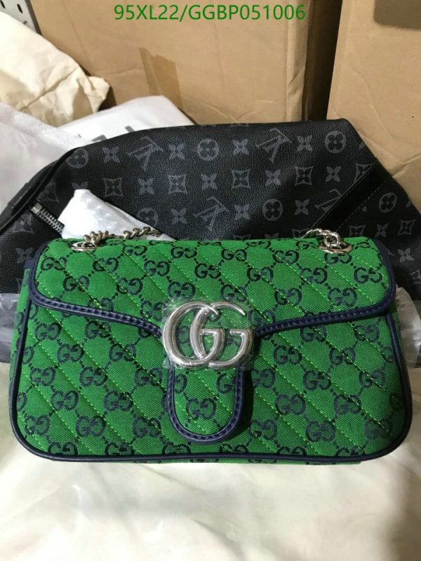 Gucci AAA+ Replica GG Marmont Multicolor Shoulder Bag GGBP051006167