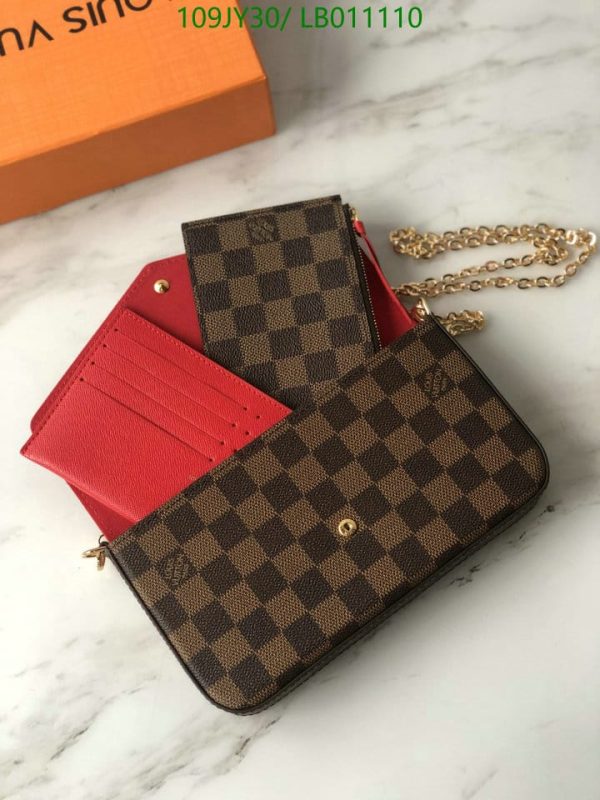 Louis Vuitton 1:1 Mirror Replica Felicie Pochette Bag LB01111012367