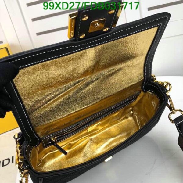 Fendi AAA+ Replica Zucca Baguette Shoulder Bag FDB0317171110