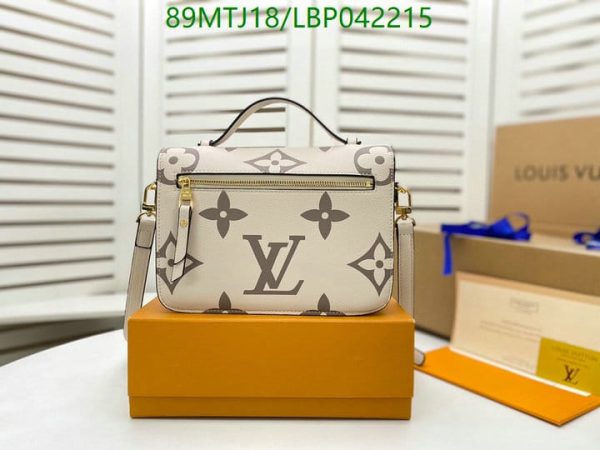 Louis Vuitton AAA+ Replica Black/White Pochette Metis LBP0422150874