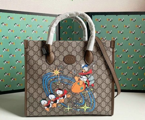 Gucci AAA+ Replica Donald Duck Tote Bag YB36143298531