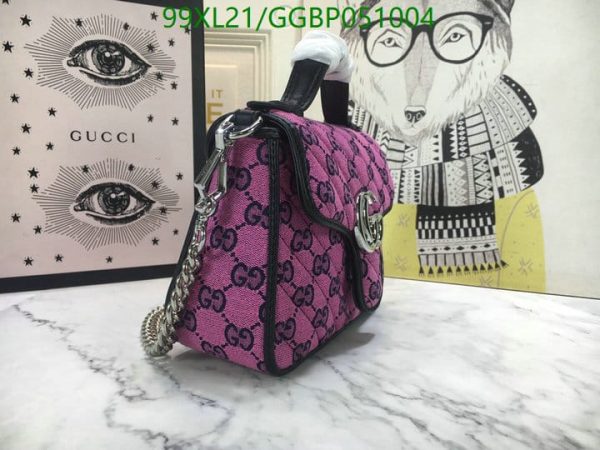 Gucci Mini GG AAA+ Replica Marmont Top-Handle Bag GGBP051004412