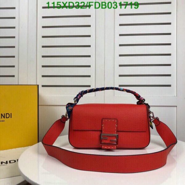 Fendi AAA+ Replica Women Baguette Shoulder Bag FDB0317191115