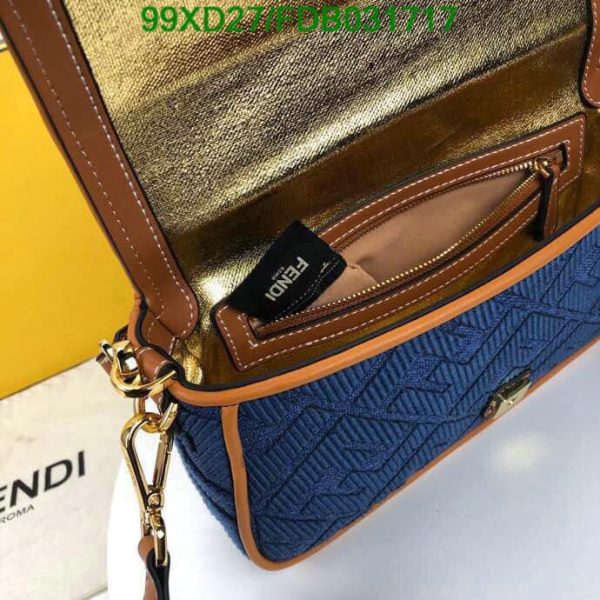 Fendi AAA+ Replica Zucca Baguette Shoulder Bag FDB0317171110