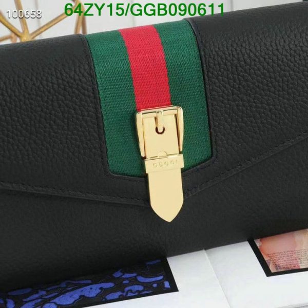 Gucci AAA+ Replica Gucci Sylvie Leather Flap Bag GGB0906115134