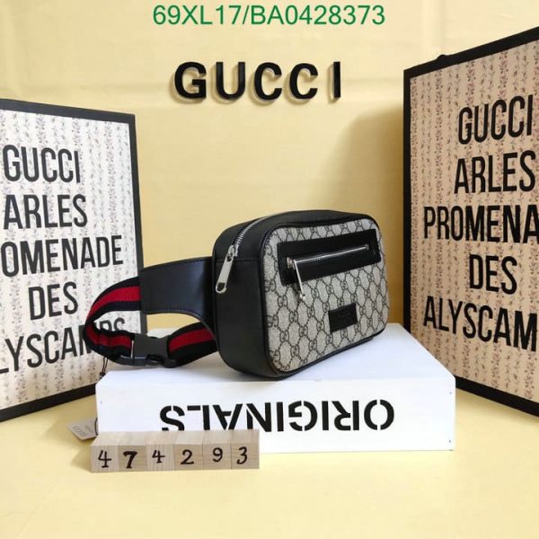 Gucci AAA+ Replica Night Courrier Waist Soft Belt Bag BA04283734629