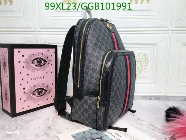 Gucci AAA+ Replica Men’s Natural Ophidia Medium Backpack GGB1019919831