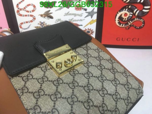 Gucci Padlock AAA+ Replica Coated Leather Mini Backpack GGB0323154831