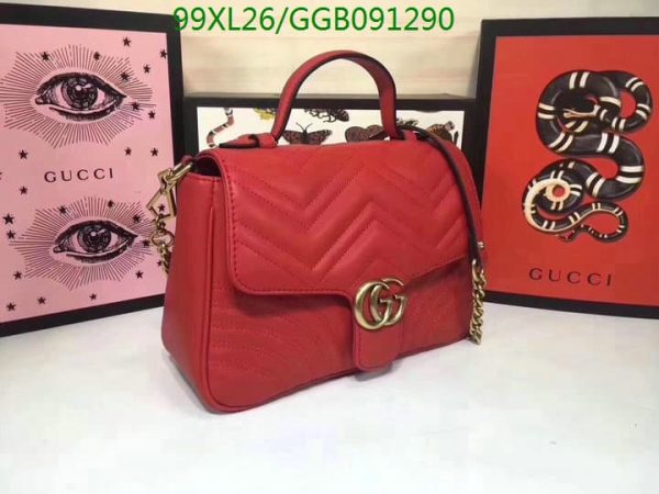 Gucci Marmont AAA+ Replica Luxury Top Handle Bag GGB0912905213