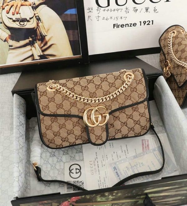 Gucci GG AAA+ Replica Marmont Mini Bag GGB1212904928