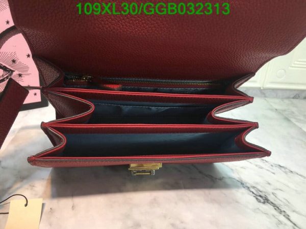 Gucci Zumi AAA+ Replica Leather Small Shoulder Bag GGB0323136421