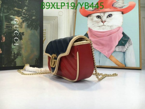 Gucci GG AAA+ Replica Marmont Shoulder Bag YB44586235841