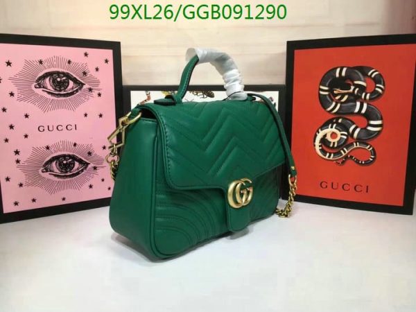 Gucci Marmont AAA+ Replica Luxury Top Handle Bag GGB0912905213