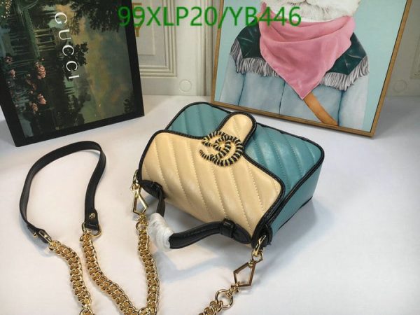 Gucci Marmont AAA+ Replica Luxury Handbag YB44653187463