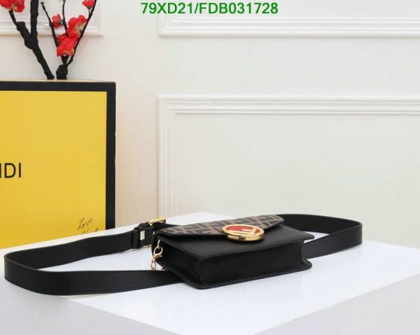 Fendi AAA+ Replica KAN U Crossbody Bag FDB0317282224