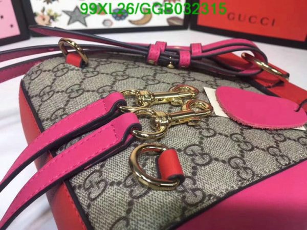 Gucci Padlock AAA+ Replica Coated Leather Mini Backpack GGB0323154831