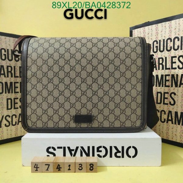 Gucci GG AAA+ Replica Luxury Large Messenger Bag BA04283724698