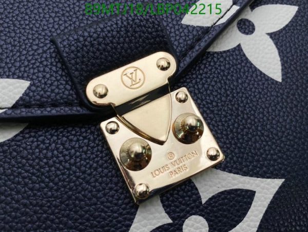 Louis Vuitton AAA+ Replica Black/White Pochette Metis LBP0422150874