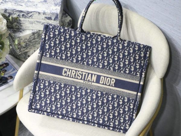 Christian Dior 1:1 Mirror Oblique Large Book Tote Shopper Bag LB32921648248