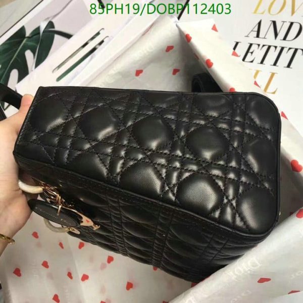 Christian Dior AAA+ Replica Black Cannage Leather Lady Bag DOBP112403854