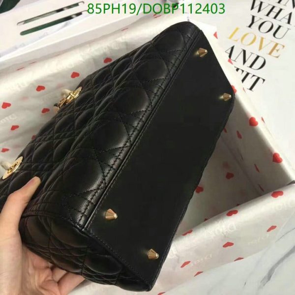 Christian Dior AAA+ Replica Black Cannage Leather Lady Bag DOBP112403854