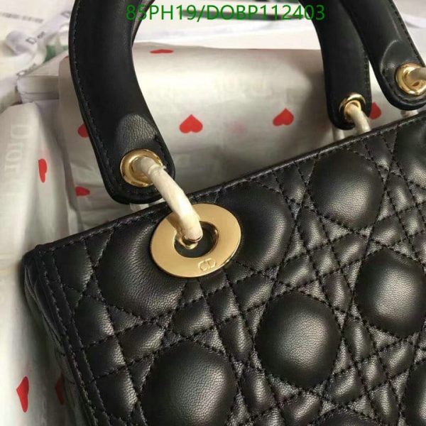 Christian Dior AAA+ Replica Black Cannage Leather Lady Bag DOBP112403854