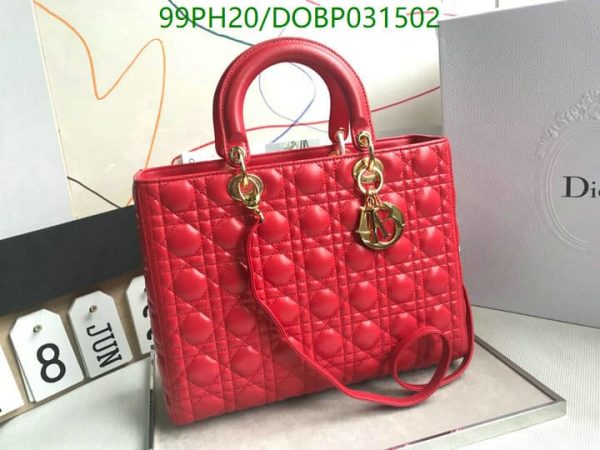 Christian Dior AAA+ Replica Cannage Large Lady Bag DOBP031502149