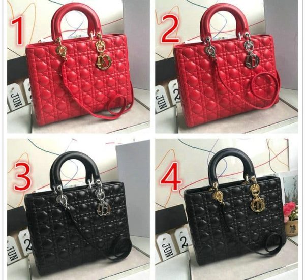 Christian Dior AAA+ Replica Cannage Large Lady Bag DOBP031502149