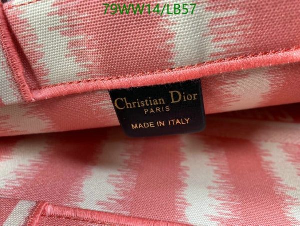 Christian Dior AAA+ Replica D-Stripes Canvas Book Tote LB57164385974