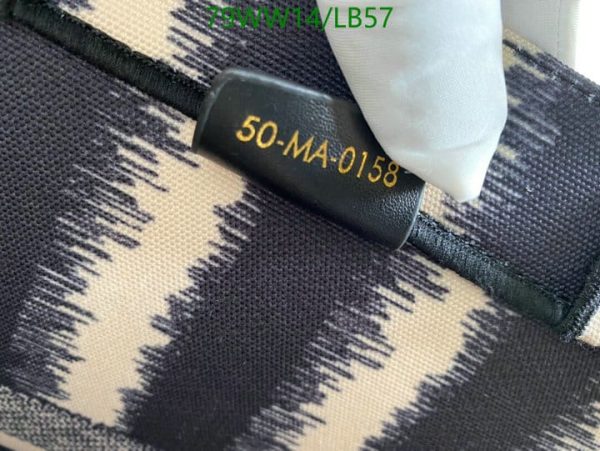 Christian Dior AAA+ Replica D-Stripes Canvas Book Tote LB57164385974