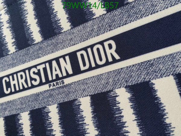 Christian Dior AAA+ Replica D-Stripes Canvas Book Tote LB57164385974