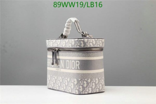 Christian Dior AAA+ Replica DiorTravel Vanity Canvas Case LB16169751349