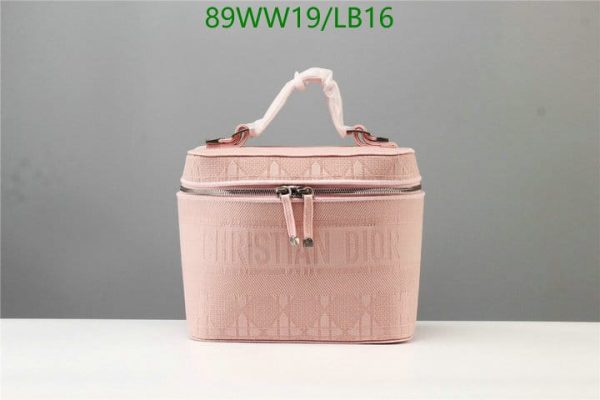 Christian Dior AAA+ Replica DiorTravel Vanity Canvas Case LB16169751349