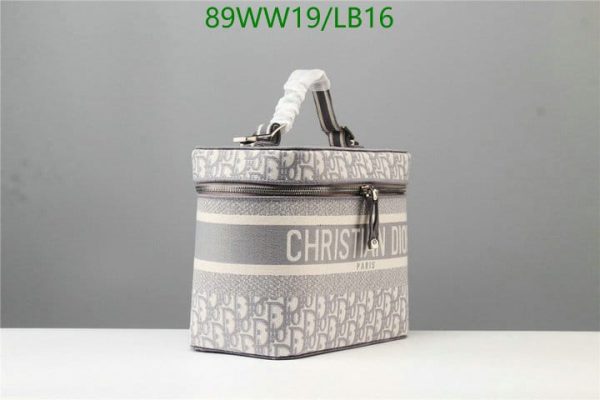 Christian Dior AAA+ Replica DiorTravel Vanity Canvas Case LB16169751349