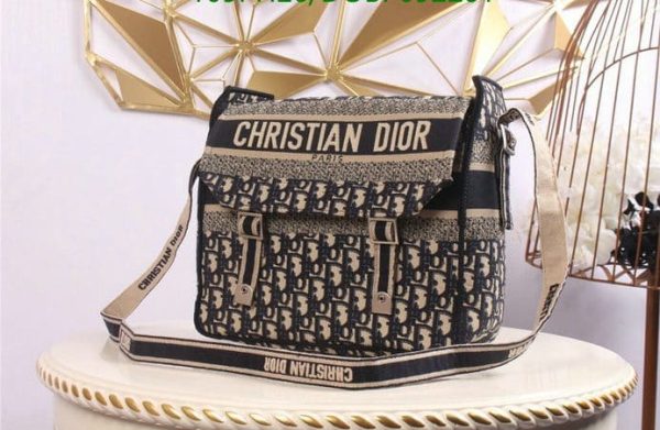 Christian Dior AAA+ Replica Diorcamp Oblique Messenger Bag DOBP092201486