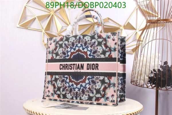 Christian Dior AAA+ Replica Designer Canvas Book Tote DOBP020403167