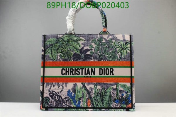 Christian Dior AAA+ Replica Designer Canvas Book Tote DOBP020403167