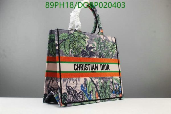 Christian Dior AAA+ Replica Designer Canvas Book Tote DOBP020403167