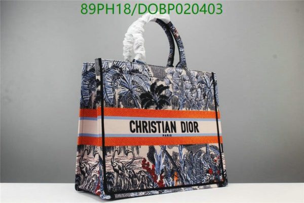 Christian Dior AAA+ Replica Designer Canvas Book Tote DOBP020403167