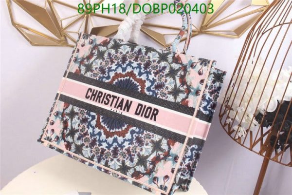 Christian Dior AAA+ Replica Designer Canvas Book Tote DOBP020403167