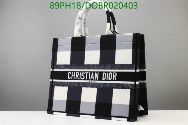 Christian Dior AAA+ Replica Designer Canvas Book Tote DOBP020403167