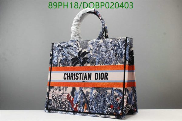 Christian Dior AAA+ Replica Designer Canvas Book Tote DOBP020403167