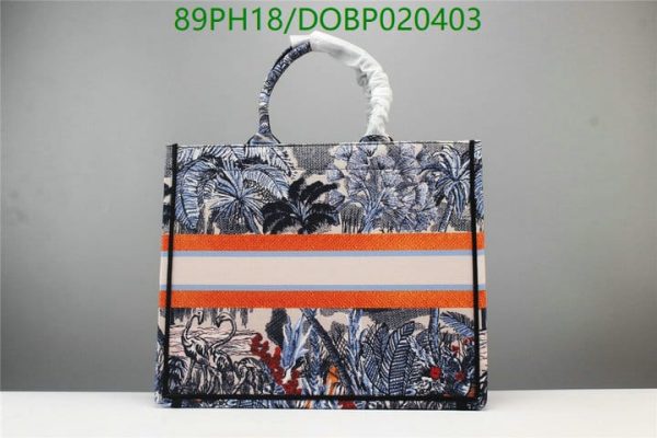 Christian Dior AAA+ Replica Designer Canvas Book Tote DOBP020403167