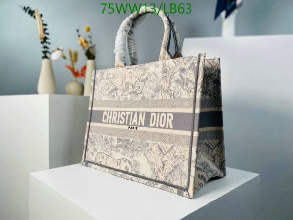 Christian Dior AAA+ Replica Canvas Book Tote Bag LB63164329751