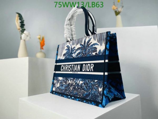 Christian Dior AAA+ Replica Canvas Book Tote Bag LB63164329751